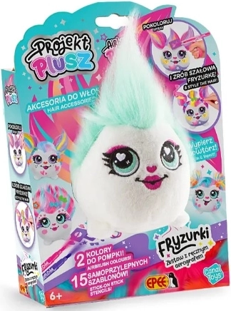 EPEE Projekt Plus Mlhavka Plush Toy with Handheld Airbrush