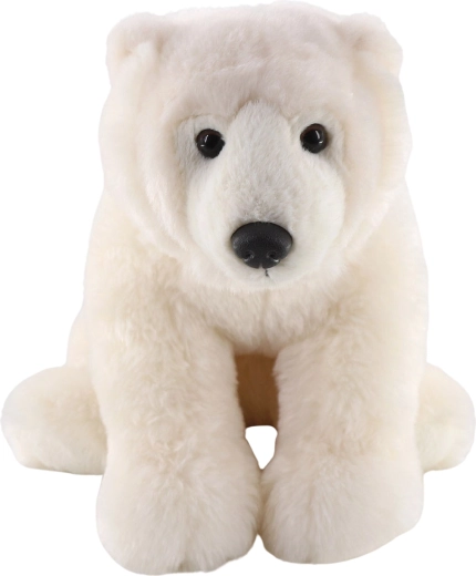 Plush Polar Bear Sitting 32 cm