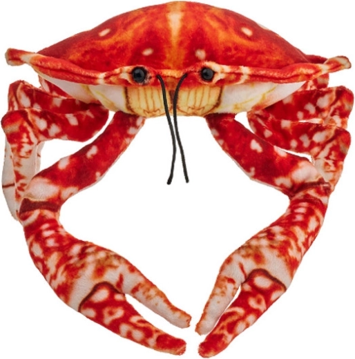 Plush Orange Crab 26 cm Beppe ZOO