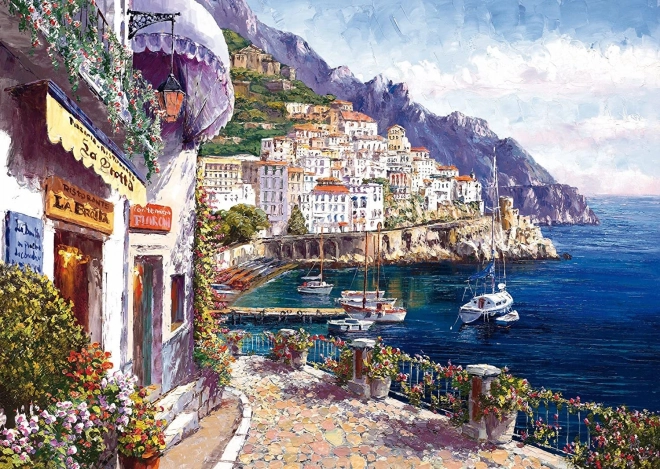 PUZZLE Pēcpusdiena Amalfi 2000 gabalu SCHMIDT