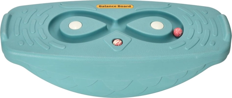 Turquoise Balance Board for Kids with Maze