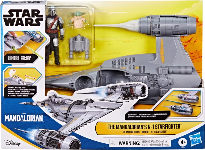 Hasbro Star Wars Mandalorieša iznīcinātājs N-1 ar figūriņām