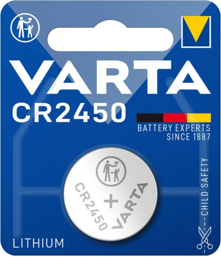 Varta CR2450 Lithium Button Battery