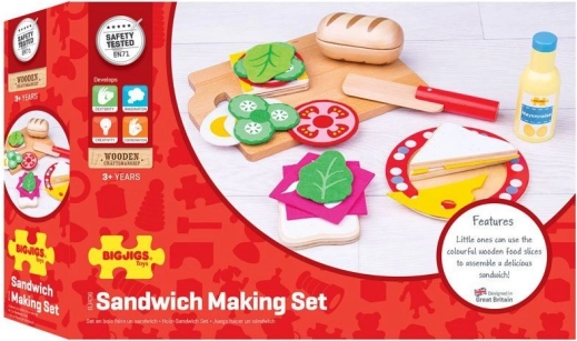 Sendviču komplekts Bigjigs Toys