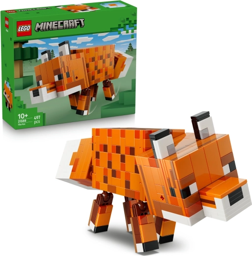 LEGO Minecraft Fox – building set for kids 10+