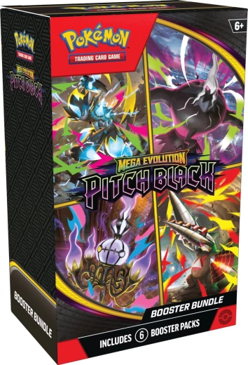 Pokémon TCG Mega Evolution Pitch Black booster bundle - 6 pcs