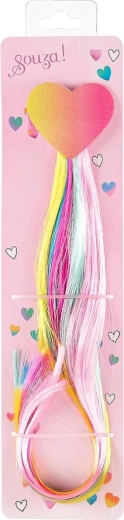 Souza! Venne hair claw clip with a heart