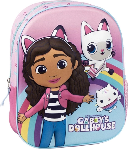 3D bērnu mugursoma Gabby’s Dollhouse - 1 gab.