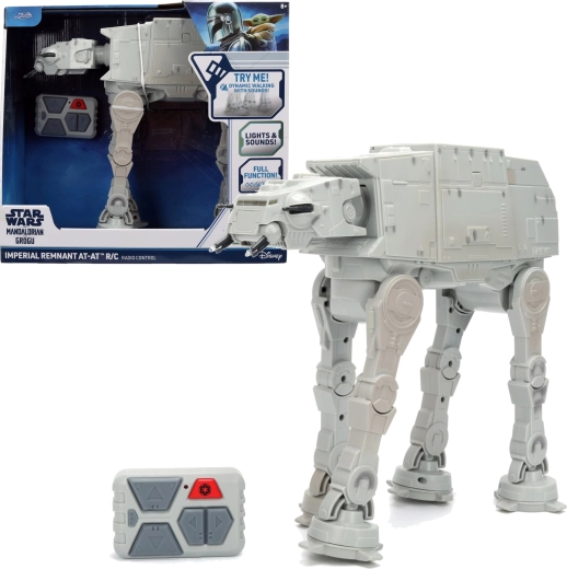 Ar tālvadību vadāms AT-AT Walker Star Wars ar gaismām un skaņu, 33 cm