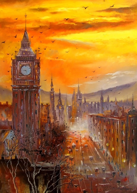 Puzzle Evening London 1000 Pieces