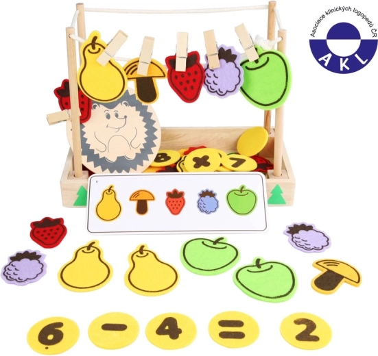 Lucy & Leo Educational Counting Game Hedgehog