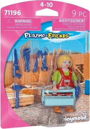 Figūriņa Playmo-Friends Amatniece ar instrumentu komplektu