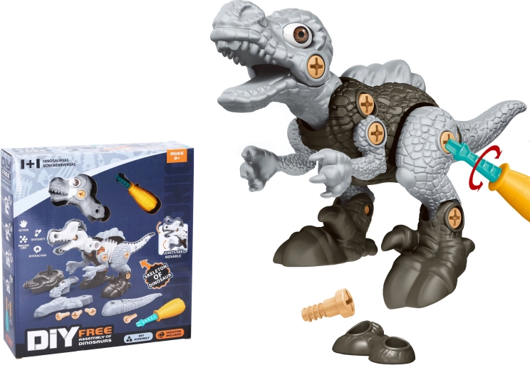 Dinosaur with Screwable Skeleton