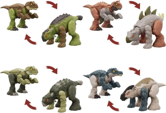 Jurassic World Transforming Dinosaur 2 in 1