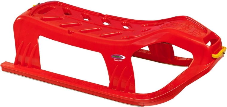 Bērnu ragavas Snow Play Snow-Star 90 cm, sarkanas