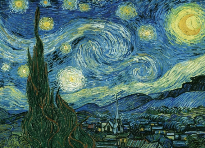 EUROGRAPHICS Puzzle Starry Night – 1000 pieces