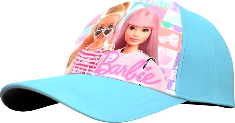 Children's turquoise Barbie cap