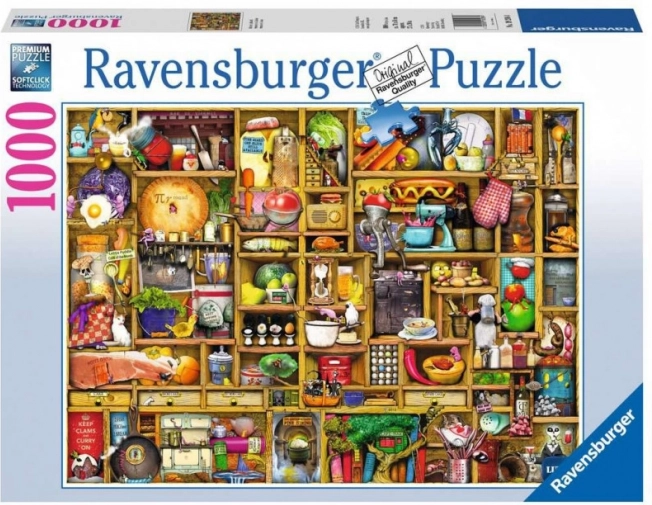 Ravensburger puzle virtuves plaukts 1000 gabaliņi