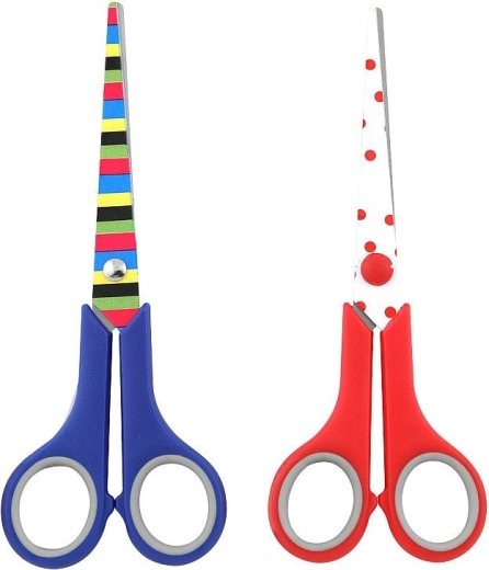 Šķēres CONCORDE Happy 17 cm, krāsainas
