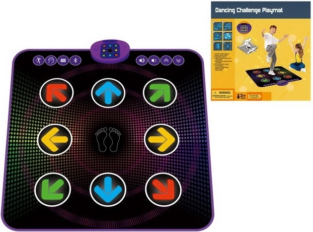 Dance Mat with 8 Illuminated Panels