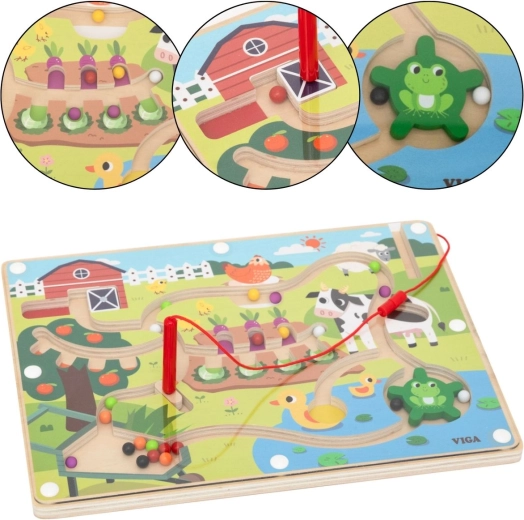 Viga magnetic maze A Day on the Farm