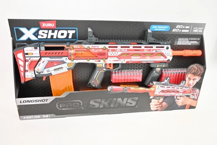 Zuru X-shot Skins Longshot blaster with 43 m range