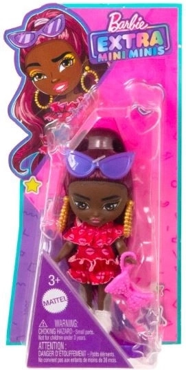 Barbie Extra Mini Minis lelle – Sarkana