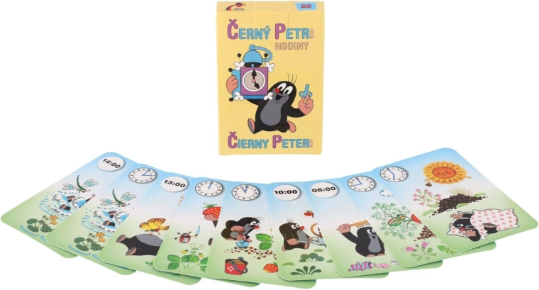 Old Maid Mole – card game in a paper box