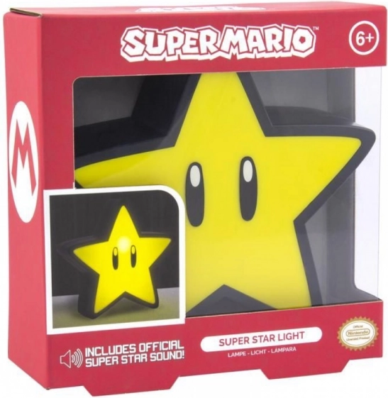 Super Mario Super Star lampa