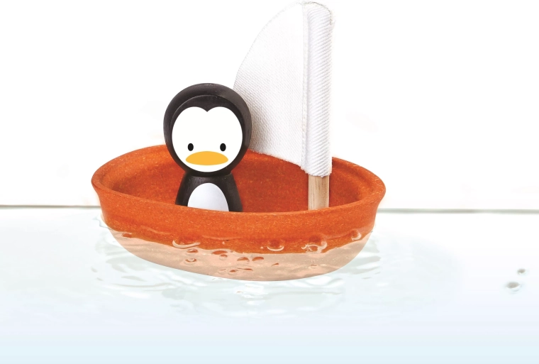 PlanToys burulaiva ar pingvīnu