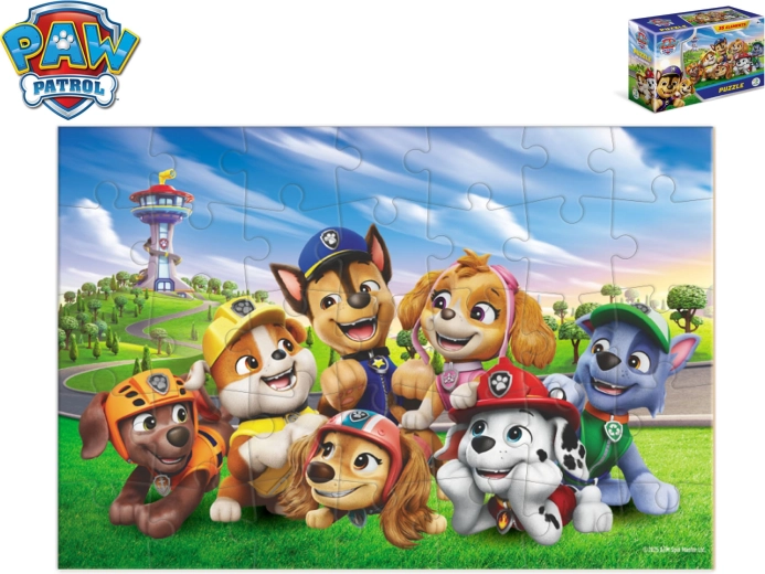 Puzle Paw Patrol kastītē 35 detaļas