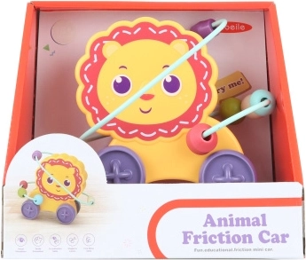 Plastmasas labirints lauva uz riteņiem bērniem