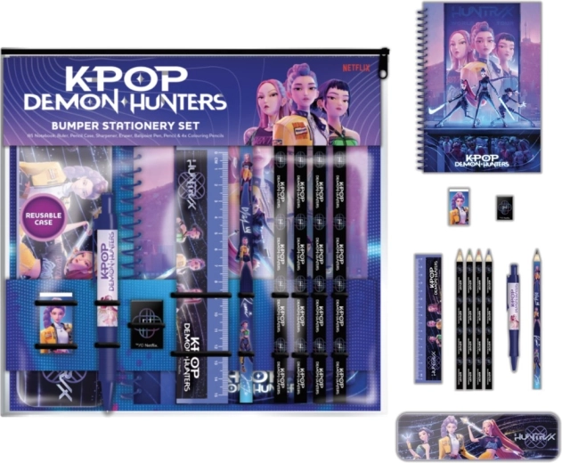 K-pop Demon Hunters Large School Set HUNTR/X