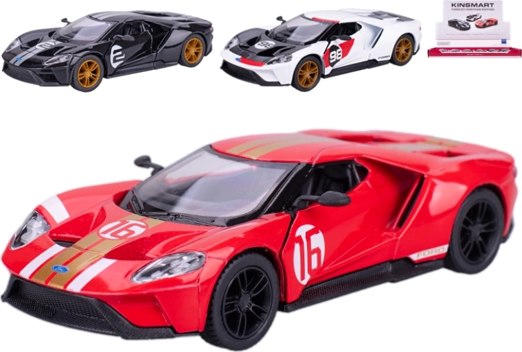 Metāla auto modelis Ford GT Heritage Edition 1:38 Kinsmart