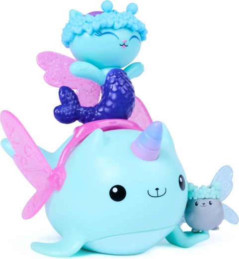 Gabby's Dollhouse Fairylandia Magical House Fairy Friends Narwhal