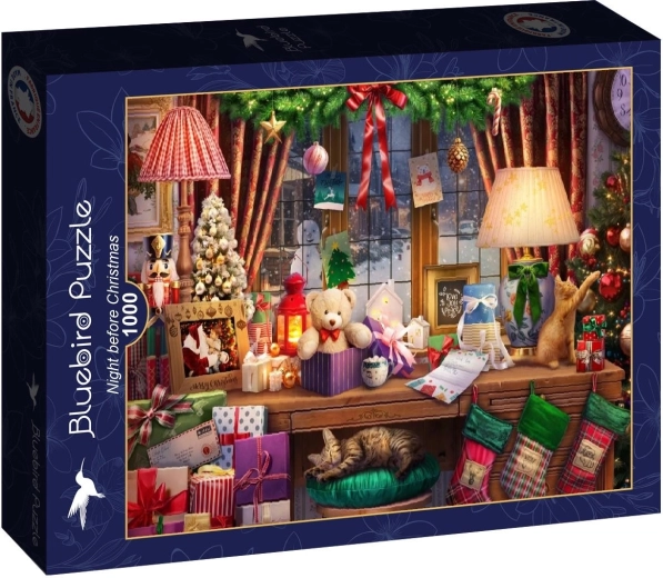 Bluebird The Night Before Christmas puzzle, 1000 pieces