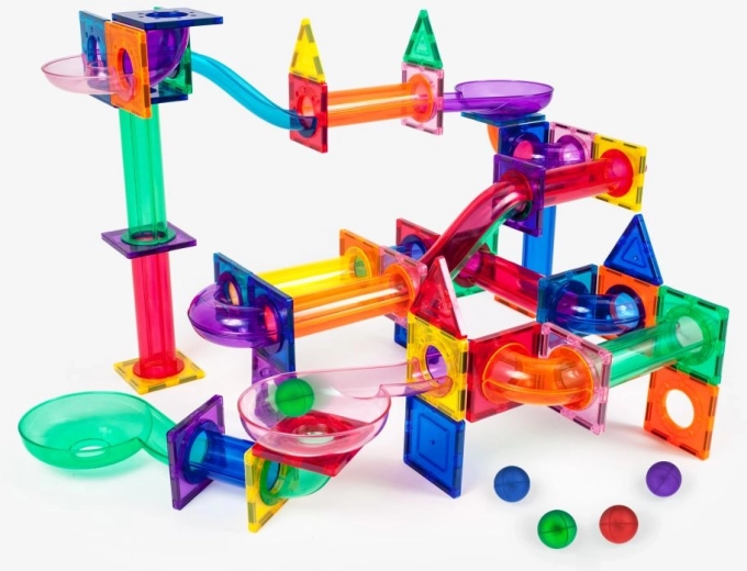 Magnetic Construction Set PICASSO – 100 pcs Marble Run