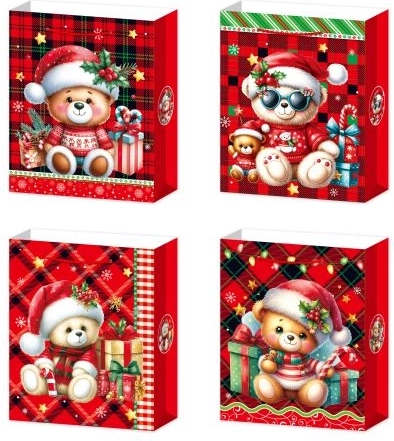 Christmas gift bag, size M