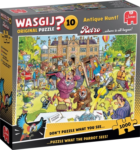 Jumbo Wasgij Retro Original 10: Antique Hunt! 1000-piece puzzle