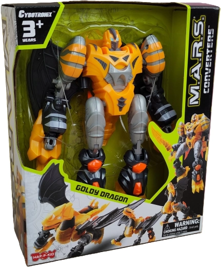Transformējošs robots M.A.R.S Converters Goldy Dragon