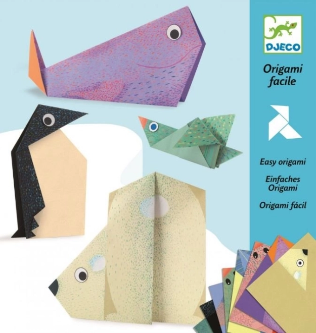 Origami polārie dzīvnieki Djeco