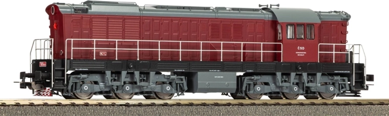 Piko dīzeļlokomotīve T 669 ČSD ep. IV ar skaņas dekoderi, digitāla