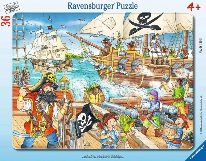Ravensburger puzle Cīņa atklātā jūrā 36 gabalu