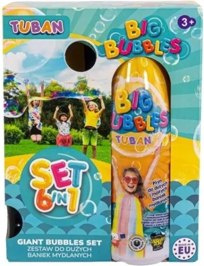 Tuban 6-in-1 Large Soap Bubble Set
