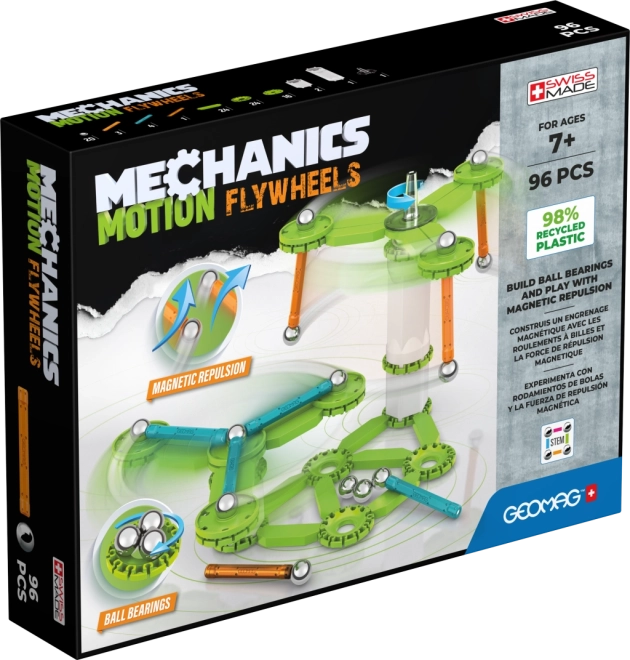 Geomag Mechanics Motion Flywheels būvkomplekts 96 detaļas