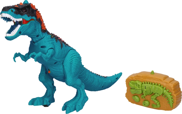 Tālvadības dinozaurs ar efektiem 30 cm