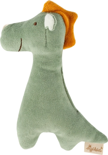 Sigikid pirmais mīļmantiņa pūķītis ar grabulīti 14 cm