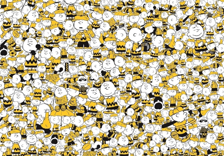 Clementoni puzle Impossible Peanuts 500 gabali