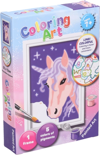 Paint by Numbers Unicorn 13 cm