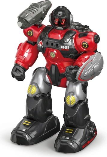 Tālvadības ugunsdzēsējs robots ar ūdens smidzināšanu, 40 cm